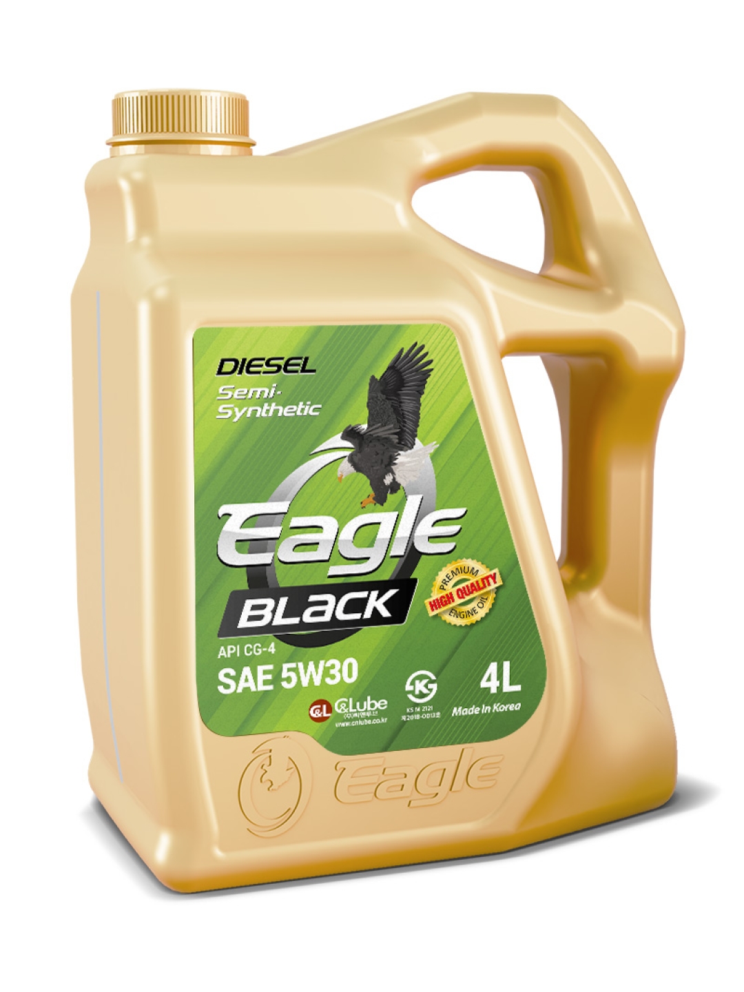 BLACK EAGLE Diesel Semi-Synthetic 5W30 API CG-4 4L