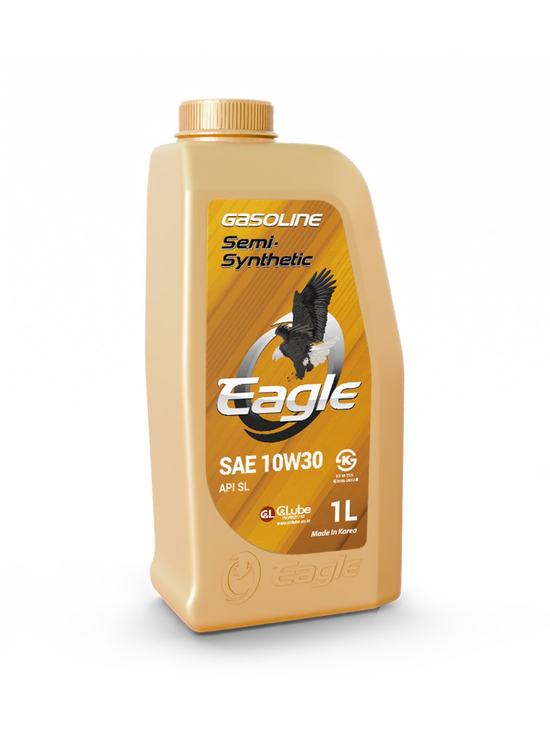Масло EAGLE Gasoline Semi-syn 10W30 API SL 1L