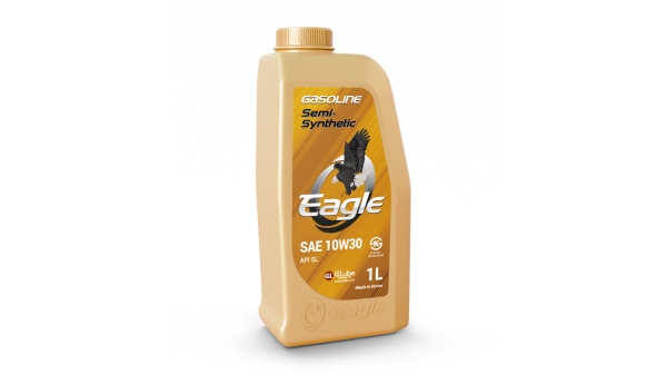 Масло EAGLE Gasoline Semi-syn 10W30 API SL 1L