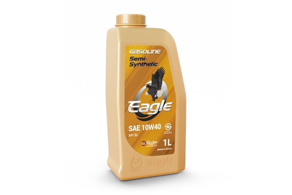Масло EAGLE Gasoline Semi-syn 10W40 API SL 1L