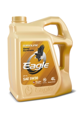 Масло EAGLE Gasoline Semi-syn. 5W30 API SL 4L