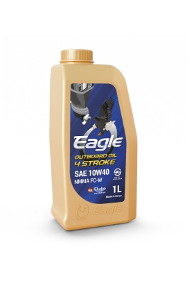 Масло EAGLE OUTBOARD Oil 4 STROKE FC-W 10W40 1L