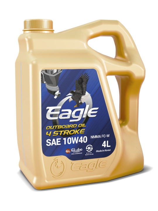 Масло EAGLE OUTBOARD Oil 4 STROKE FC-W 10W40 4L