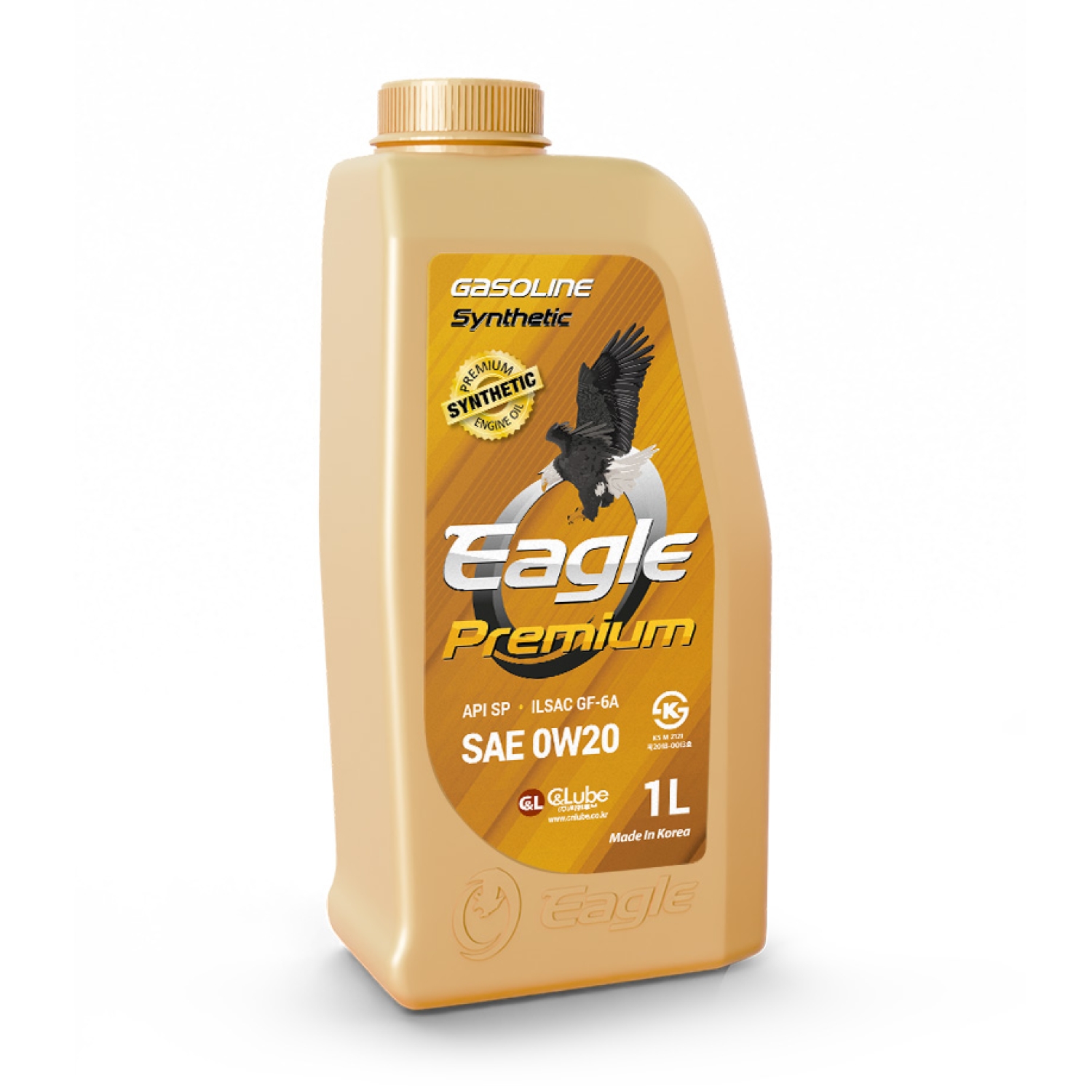Масло EAGLE PREMIUM Gasoline 100% SYN 0W20 API SN 1L