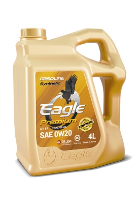 Масло EAGLE PREMIUM Gasoline 100% SYN 0W20 API SN 4L
