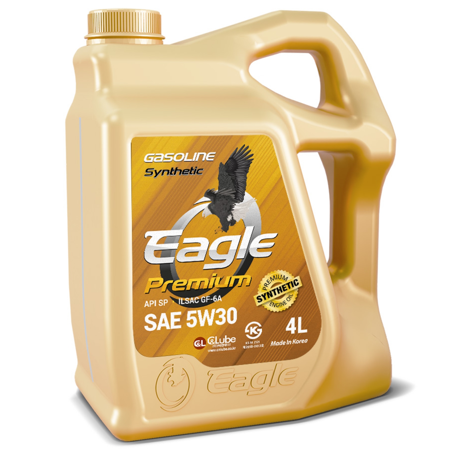 Масло EAGLE PREMIUM Gasoline 100% SYN 5W30 API SN 4L
