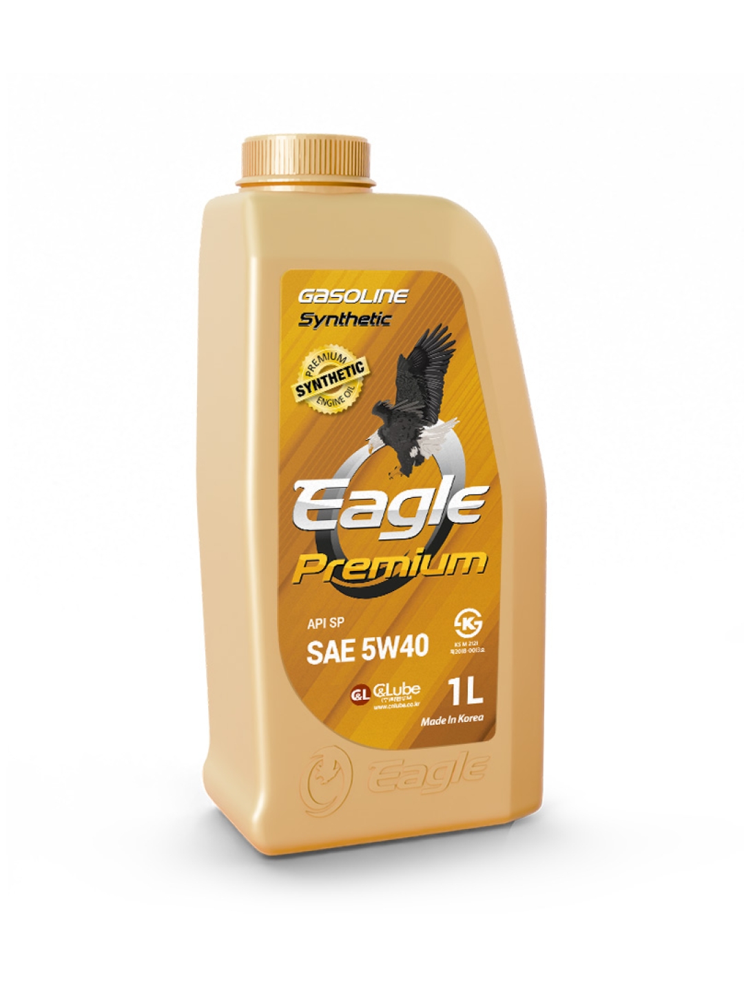 Масло EAGLE PREMIUM Gasoline 100% SYN 5W40 API SN 1L