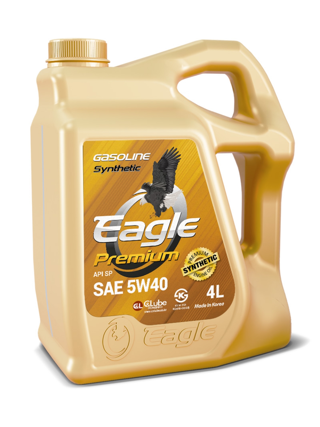 Масло EAGLE PREMIUM Gasoline 100% SYN 5W40 API SN 4L