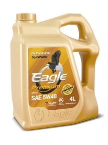 Масло EAGLE PREMIUM Gasoline 100% SYN 5W40 API SN 4L