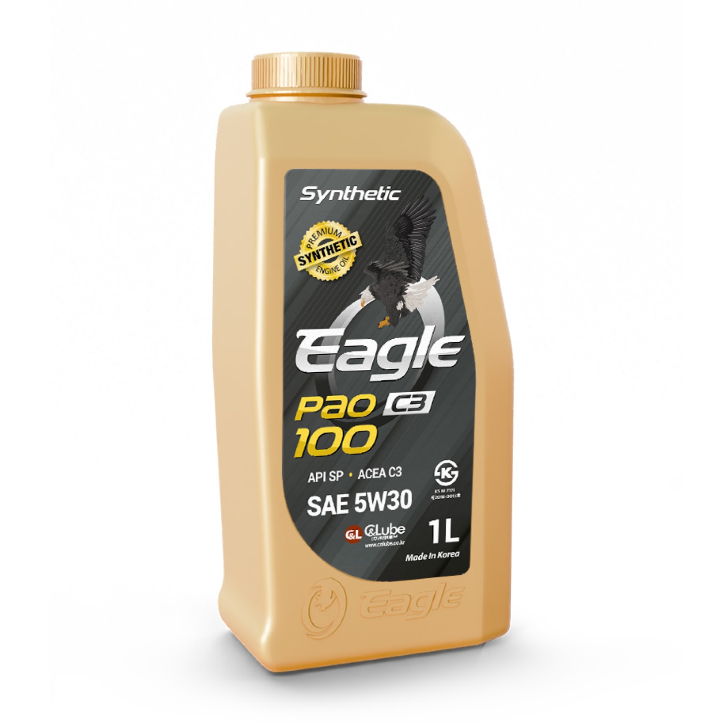 Масло EAGLE PAO-100 SYNTHETIC 5W30 API SP 1L