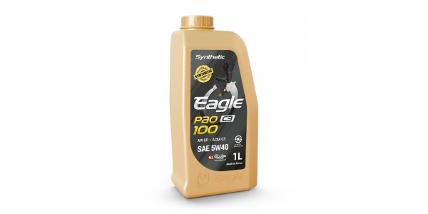 Масло EAGLE PAO-100 SYNTHETIC 5W40 API SP 1L