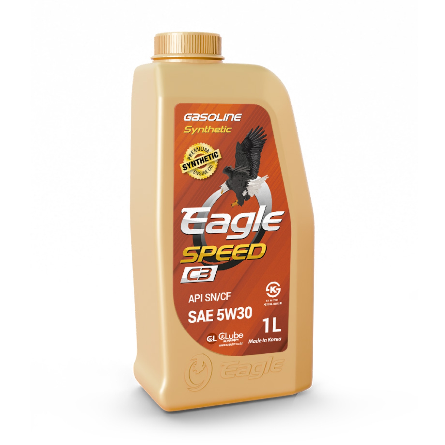 Масло EAGLE SPEED SYNTHETIC 5W30 API SN/SM/CF C-3 1L