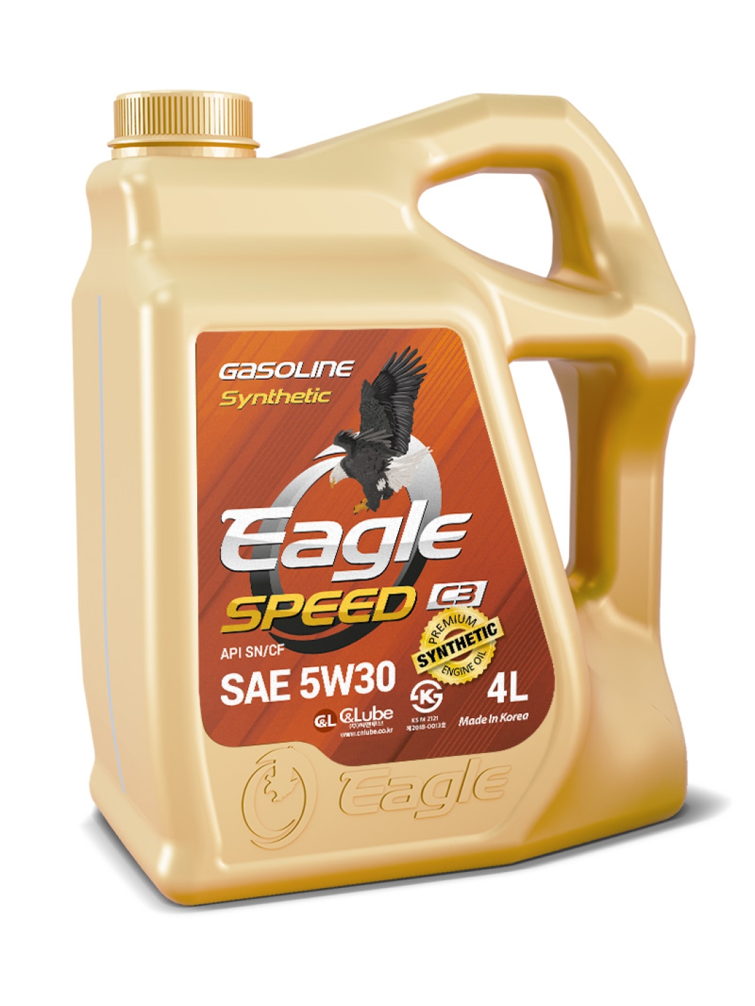 Масло EAGLE SPEED SYNTHETIC 5W30 API SN/SM/CF C-3 4L