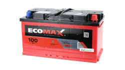 EcoMax 100.0, 100 Ач, обратная полярность, 353x175x190 мм, 700 Ампер — купить в Санкт-Петербурге