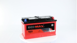 EcoMax 100.0, 100 Ач, обратная полярность, 353x175x190 мм, 700 Ампер — купить в Санкт-Петербурге