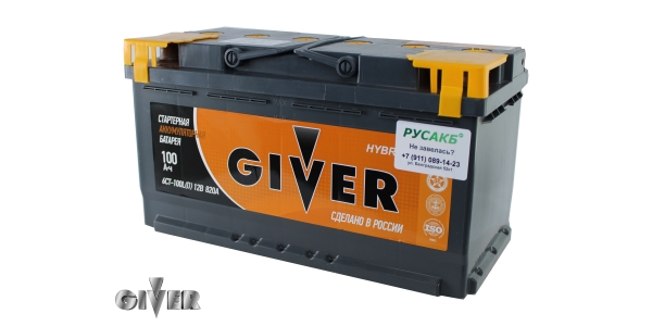 Аккумулятор GIVER HYBRID 100.0