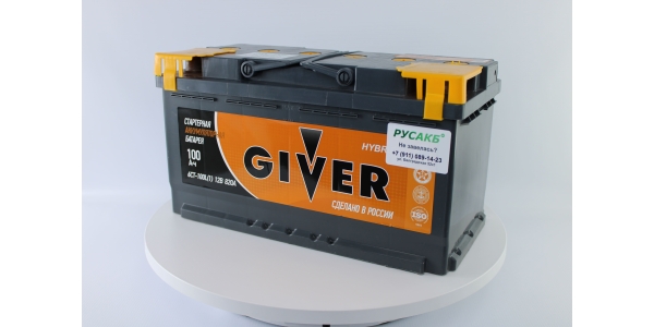 Аккумулятор GIVER HYBRID 100.0
