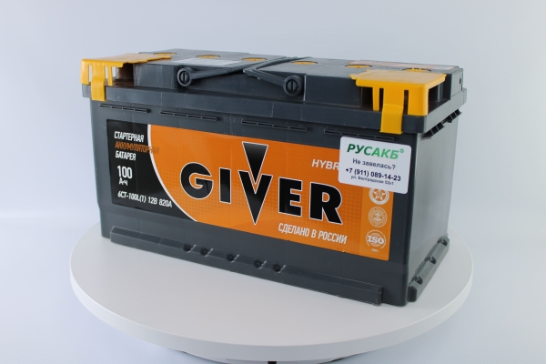 Аккумулятор GIVER HYBRID 100.0