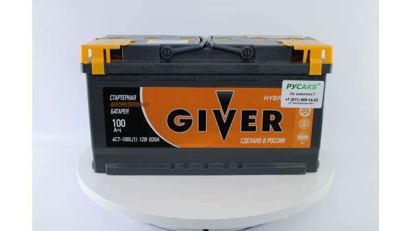 Аккумулятор GIVER HYBRID 100.1