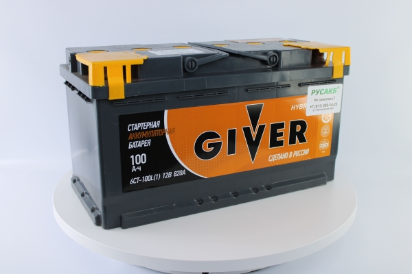 Аккумулятор GIVER HYBRID 100.1