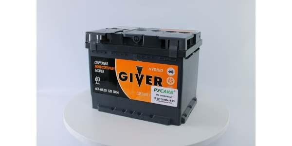 Аккумулятор GIVER HYBRID 60.0
