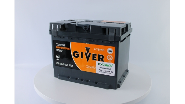 Видео GIVER HYBRID 60.1