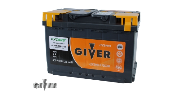 Аккумулятор GIVER HYBRID 77.0