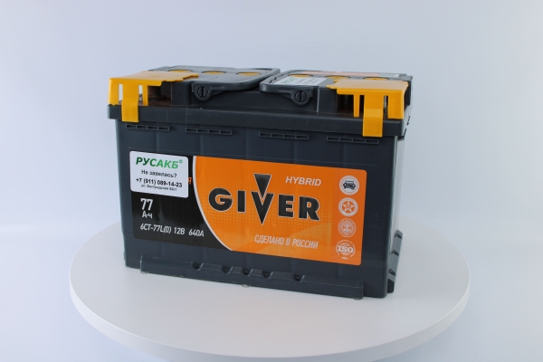 Аккумулятор GIVER HYBRID 77.0
