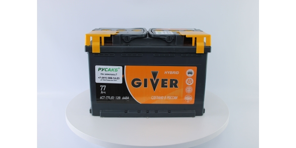 Аккумулятор GIVER HYBRID 77.0