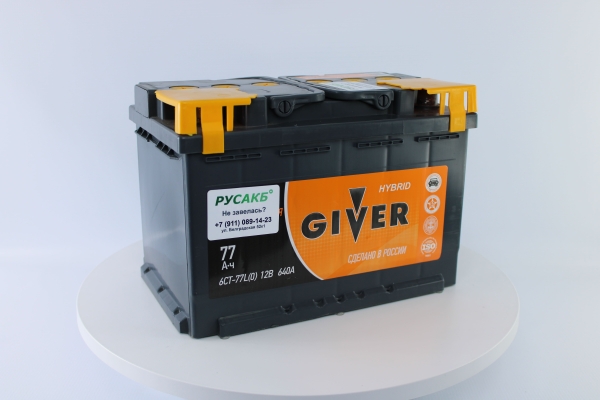 Аккумулятор GIVER HYBRID 77.0