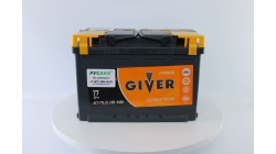 GIVER HYBRID 77.1, 77 Ач, прямая полярность, 276x175x190 мм, 640 Ампер — купить в Санкт-Петербурге