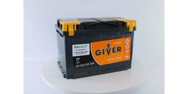 Аккумулятор GIVER HYBRID 77.1