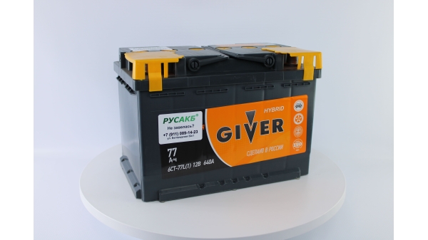 Аккумулятор GIVER HYBRID 77.1