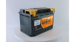 GIVER HYBRID 77.1, 77 Ач, прямая полярность, 276x175x190 мм, 640 Ампер — купить в Санкт-Петербурге