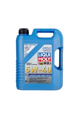 Масло LIQUI MOLY Leicht-lauf High Tech 5W40 SN/CF A3/B4 5л