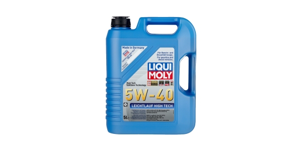 Масло LIQUI MOLY Leicht-lauf High Tech 5W40 SN/CF A3/B4 5л
