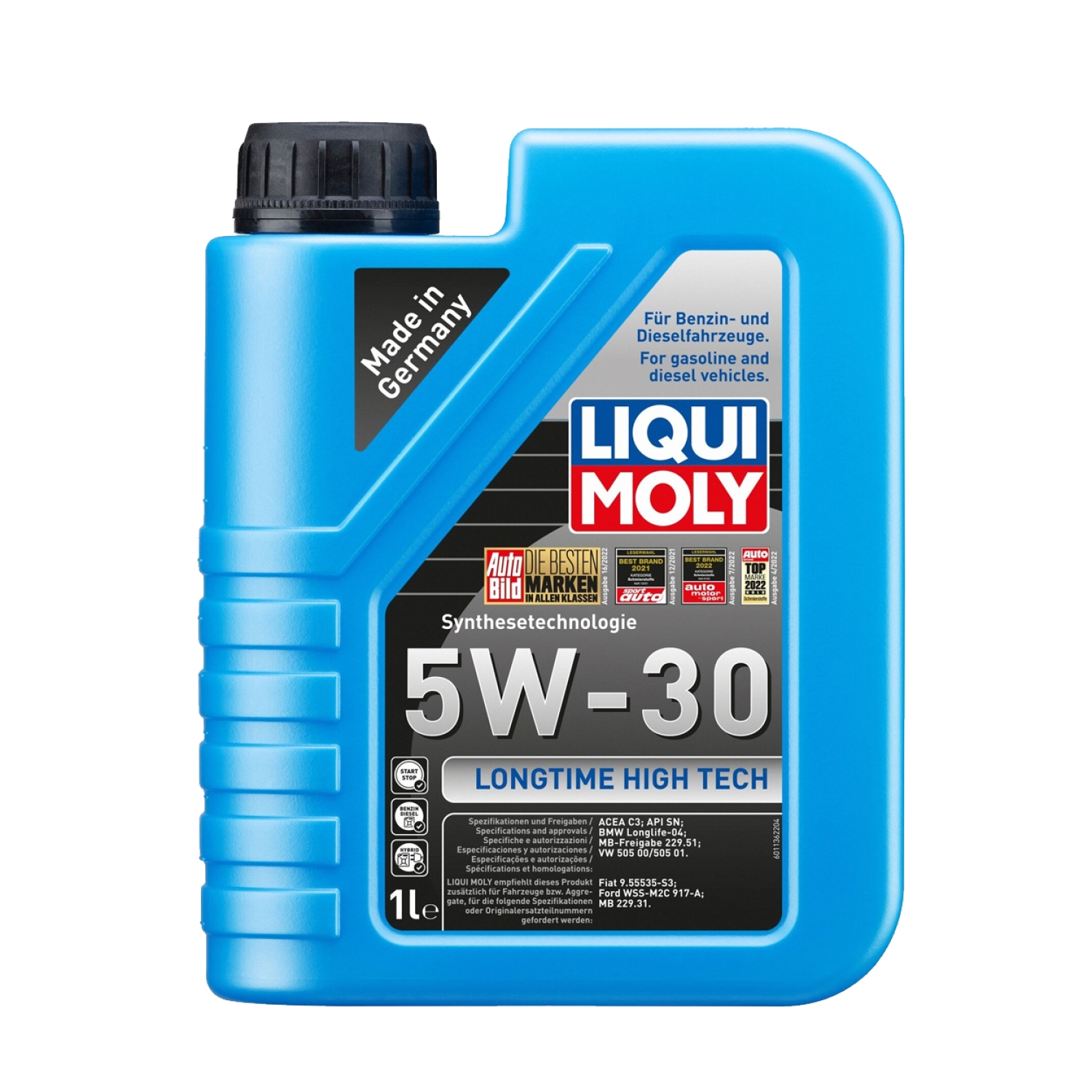 Масло LIQUI MOLY Longtime High Tech 5W30 1л