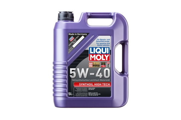 Масло LIQUI MOLY Synthoil High Tech 5W40 SM/CF А3/В4 5л