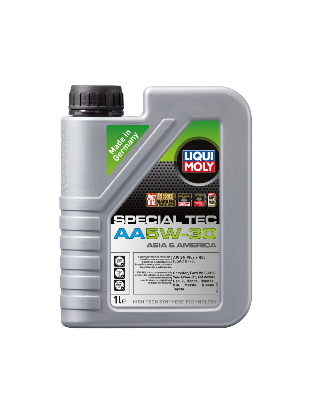 Масло LIQUI MOLY Special Tec AA 5W30 API SP, ILSAC GF-6A 1л