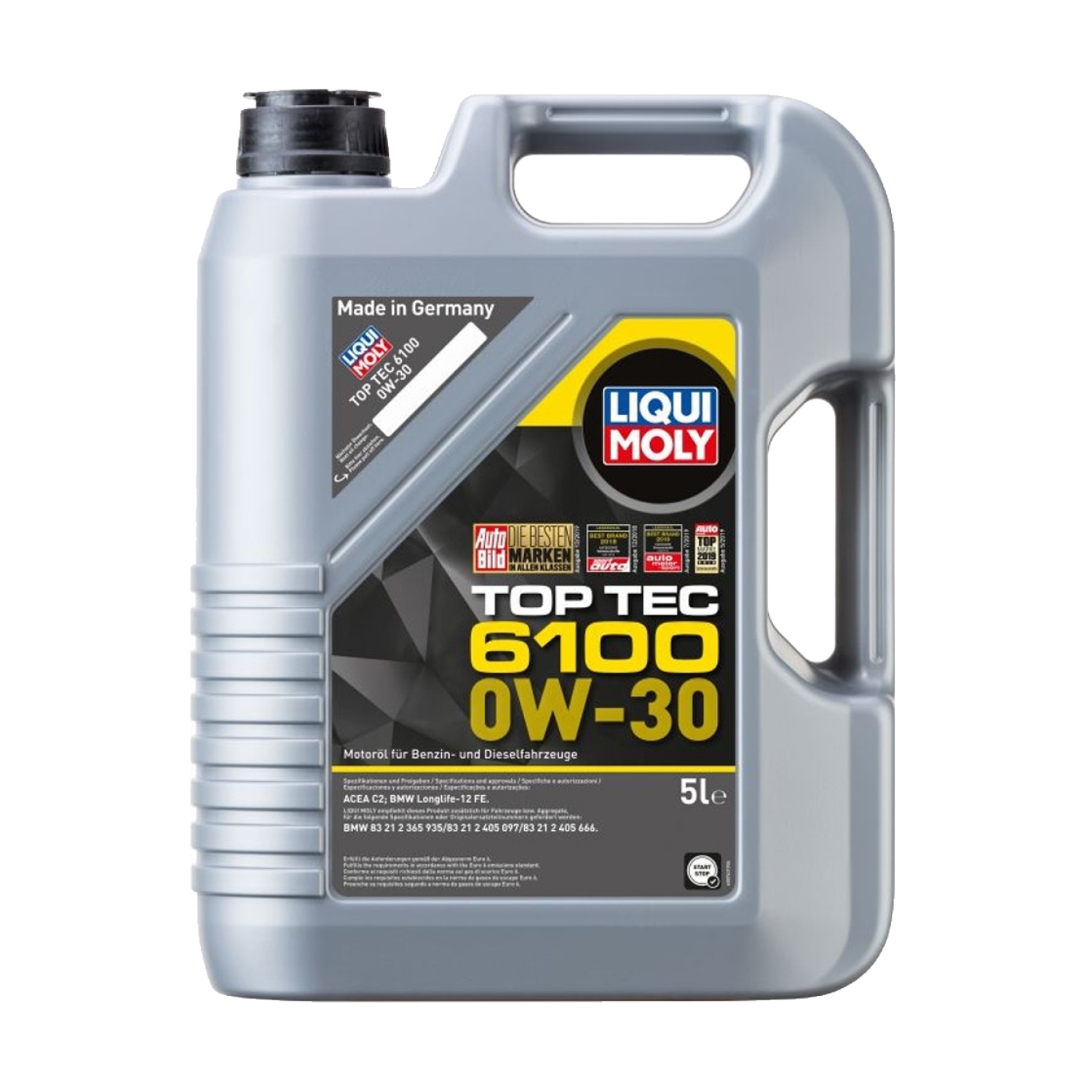 Масло LIQUI MOLY Top Tec 6100 0W30 5л