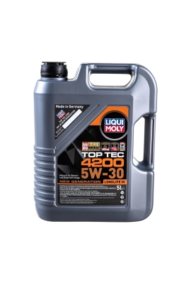 Масло LIQUI MOLY Top Tec 4200 5W30 New Generation A3/B4/C3 5л