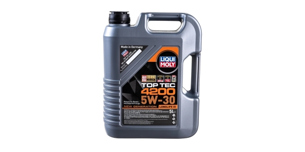 Масло LIQUI MOLY Top Tec 4200 5W30 New Generation A3/B4/C3 5л
