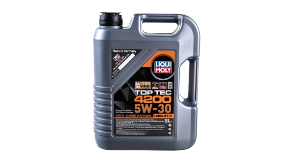 Масло LIQUI MOLY Top Tec 4200 5W30 New Generation A3/B4/C3 5л