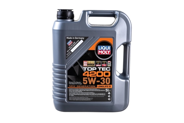 Масло LIQUI MOLY Top Tec 4200 5W30 New Generation A3/B4/C3 5л