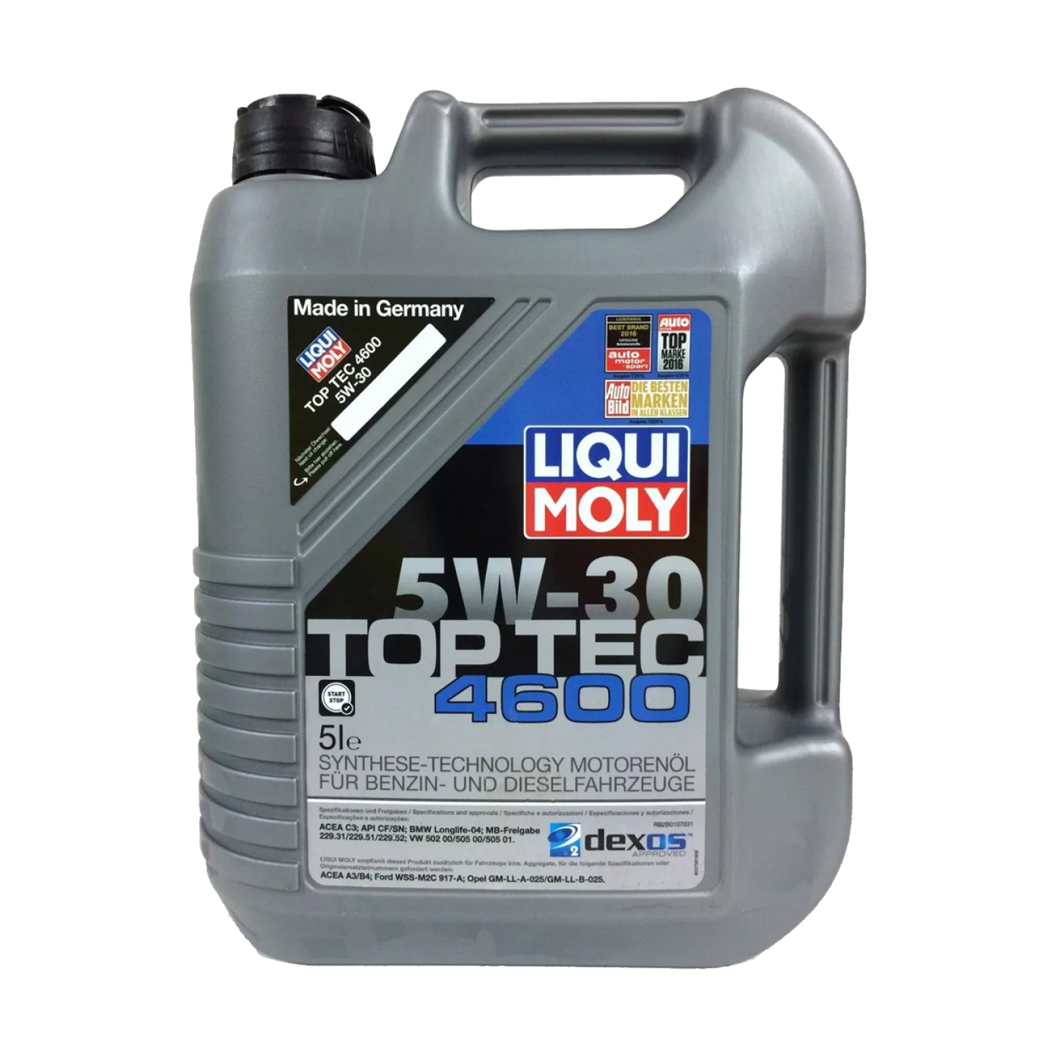 Масло LIQUI MOLY Top Tec 4600 5W30 SP C2/С3 5л