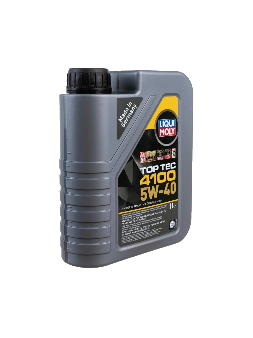 Масло LIQUI MOLY Top Tec 4100 5W40 SN/CF А3/В/4/С3 1л