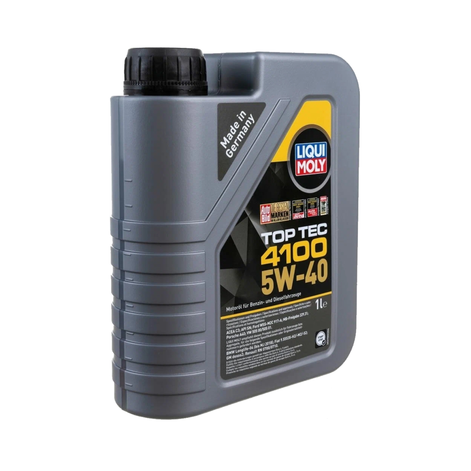 Масло LIQUI MOLY Top Tec 4100 5W40 SN/CF А3/В/4/С3 1л