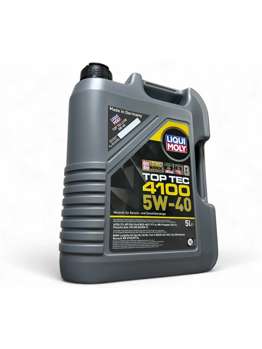 Масло LIQUI MOLY Top Tec 4100 5W40 SN/CF А3/В/4/С3 5л