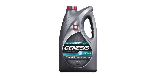 Масло ЛУКОЙЛ GENESIS ARMORTECH DIESEL 5W40 4л
