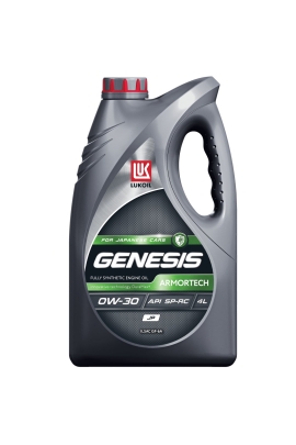 Масло ЛУКОЙЛ GENESIS ARMORTECH JP 0W30 4л